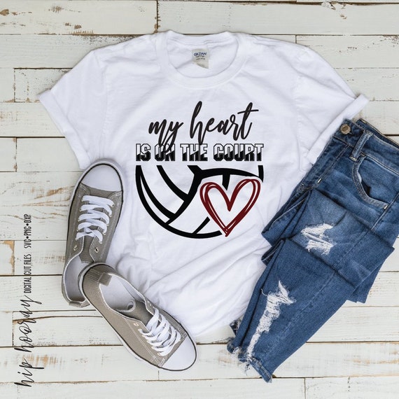 Moms Volleyball Shirt - Volleyball Shirt For Moms - Heart Moms Volleyball Shirt - Volleyball Shirt For Moms - Heart