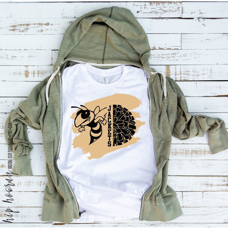 Download Cheer svg Jackets Team Cheer Shirts Cheerleader SVG Yellow ...