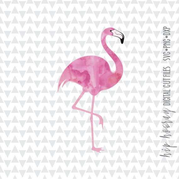 Download Pink Flamingo Lets Watercolor Girl Iron On Svg Png Etsy