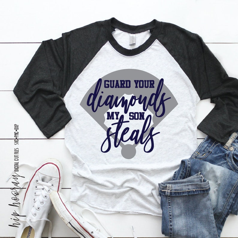 Download Baseball SVG my son steals mom tee shirt Funny Little ...