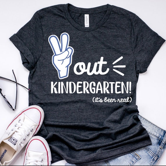 Peace Out Kindergarten Chools Out Summer Teacher Last Day Of Etsy