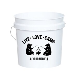 CampFire svg, camping feu de camp SVG Camping seau seau aventure en plein air tente camping-car vacances d’été, Clip Art, Camping fer sur Camp seau