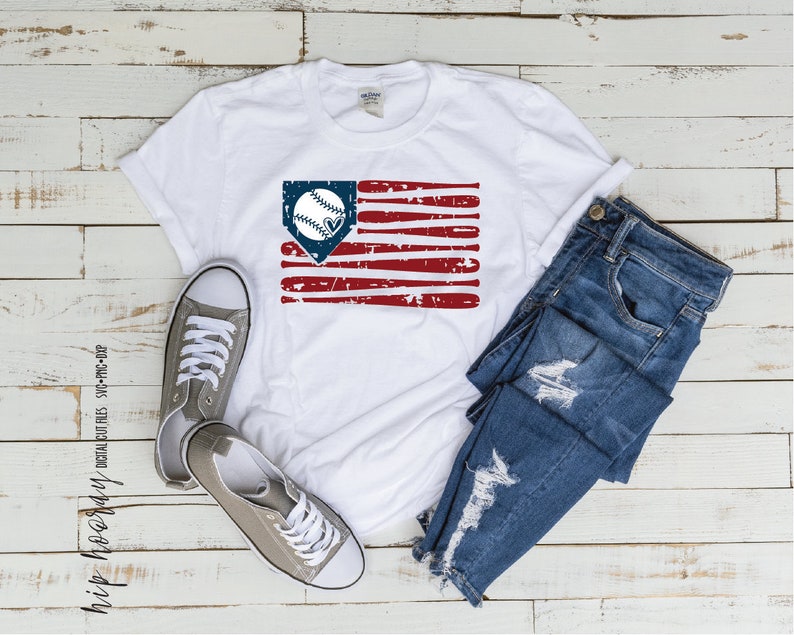Download Baseball SVG American Flag Bats Fastpitch Tshirt Dad Heart ...