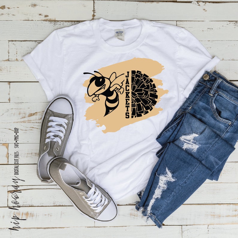 Download Cheer svg Jackets Team Cheer Shirts Cheerleader SVG Yellow ...