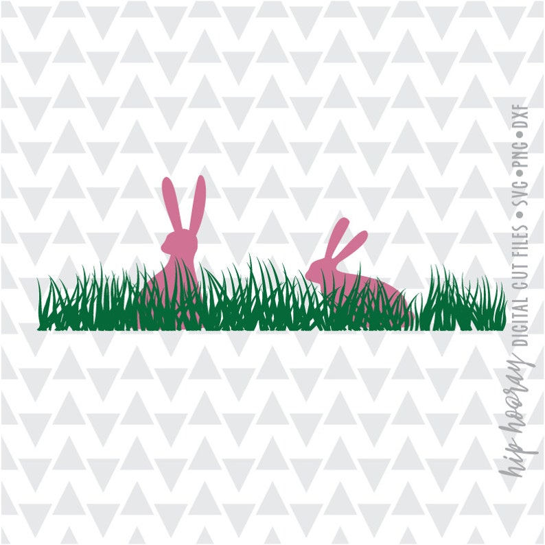 Easter Grass Spring SVG DXF PNG Cutting Files Cricut | Etsy