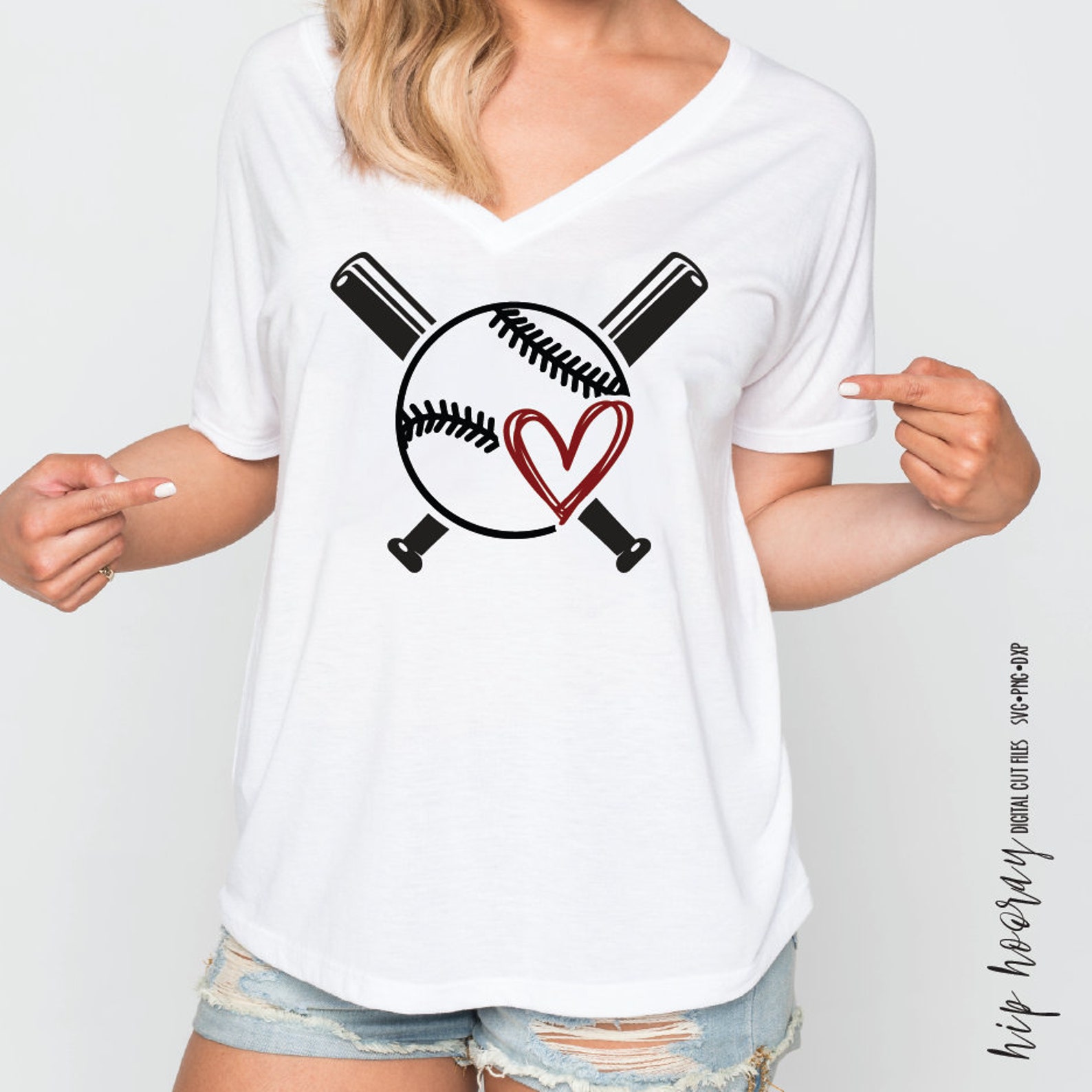 Baseball SVG Fastpitch Softball Cross Bats Tshirt Dad Heart | Etsy