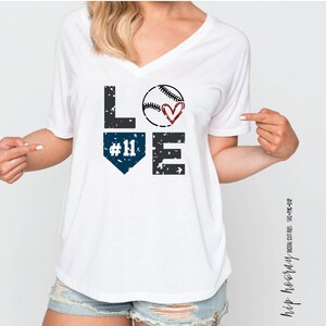 Baseball SVG LOVE Distressed Custom Fastpitch Tshirt Dad Heart - Etsy