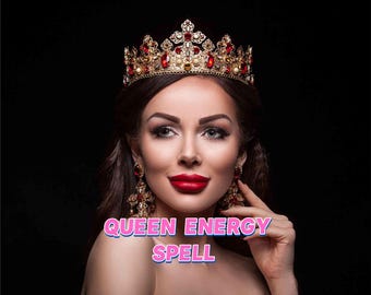 Queen Energy Spell Reading | Divine Feminine Power, Confidence & Authority | Inner Sovereignty, Boss Energy, Self Worth Ritual | Same Day