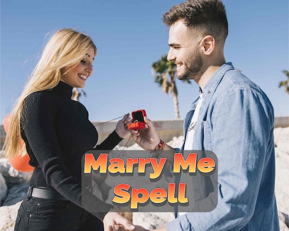 Marry Me Spell Reading | Marriage Proposal, Engagement & Commitment Ritual | Soulmate Devotion, Relationship Union | Same Day