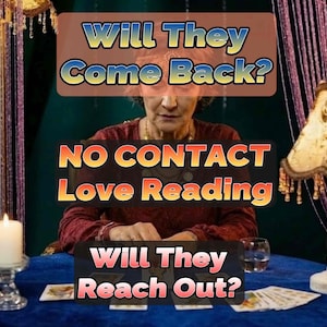 No Contact Love Tarot Reading | Will They Reach Out? Why They're Silent | Ex Lover Psychic Insight, Reconciliation | Same Day