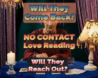 No Contact Love Tarot Reading | Will They Reach Out? Why They're Silent | Ex Lover Psychic Insight, Reconciliation | Same Day