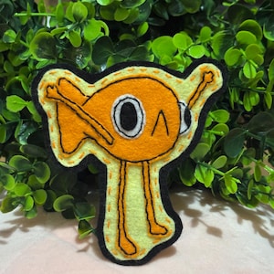 ¡Parche/insignia de fieltro cosido a mano de Le Poisson Steve!