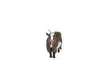 GOAT ART animal Bubble-free stickers