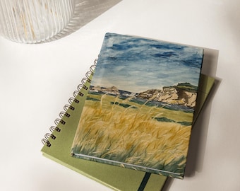 Scenic Ireland Original watercolor by Kathryn Wilson on Hardcover journal matte