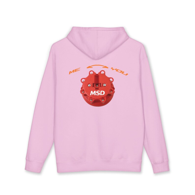 MSD Distributor Cap Hoodie | Automotive Racing Brake Part Graphic image 13