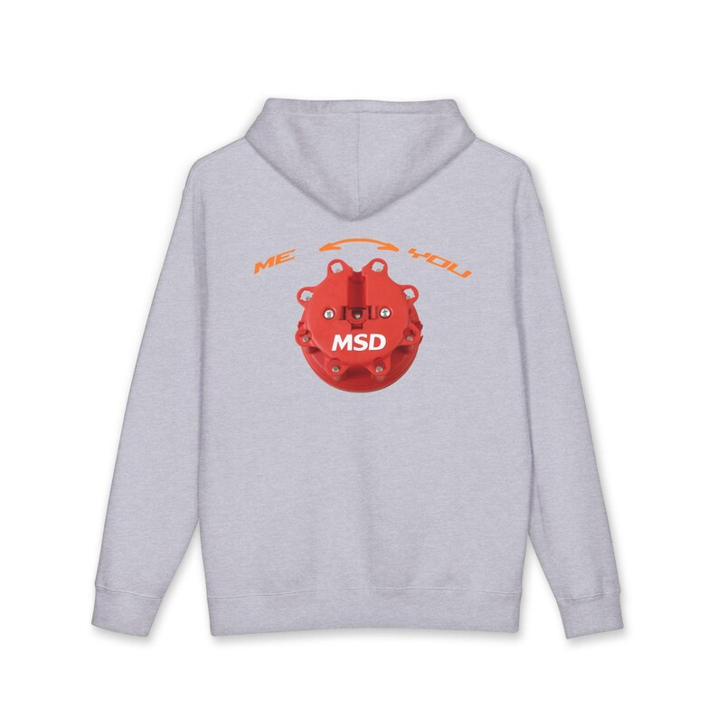 MSD Distributor Cap Hoodie | Automotive Racing Brake Part Graphic image 11