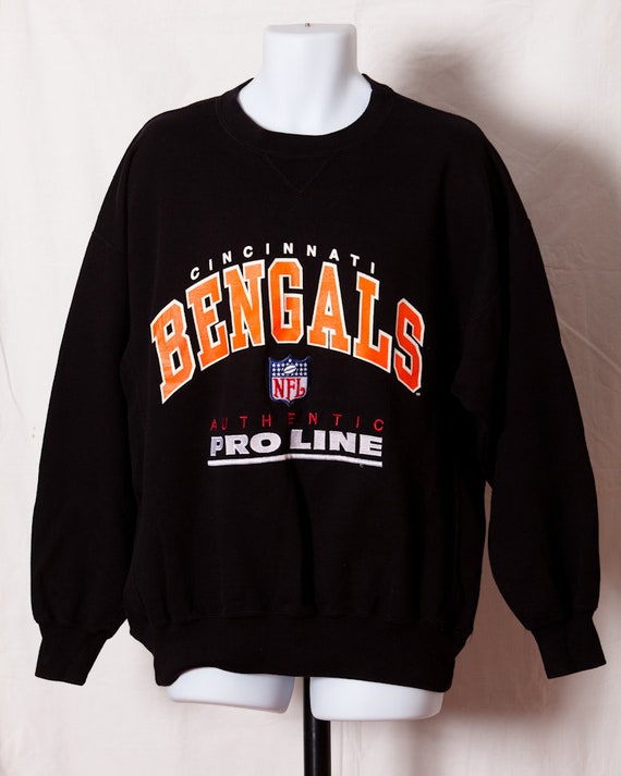 vintage cincinnati bengals sweatshirt