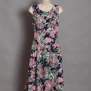 Vintage 80s 90s Floral Dress image 4