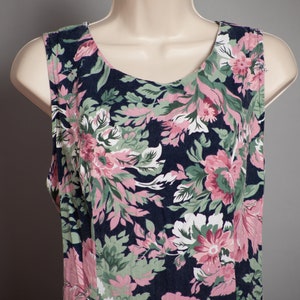 Vintage 80s 90s Floral Dress image 6