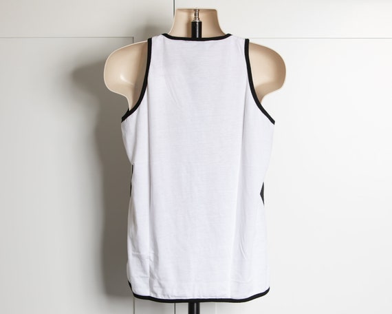 80s 90s Striped Volleyball Theme Tank- TRUTUS - image 4