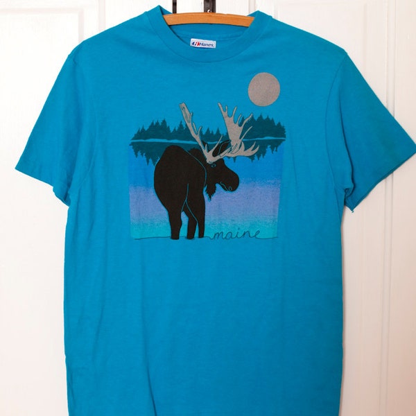 Big Moose Tshirt - Maine - M