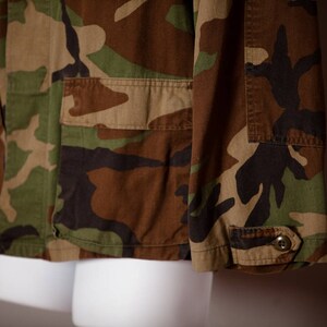 Vintage Camouflage Military Jacket image 5