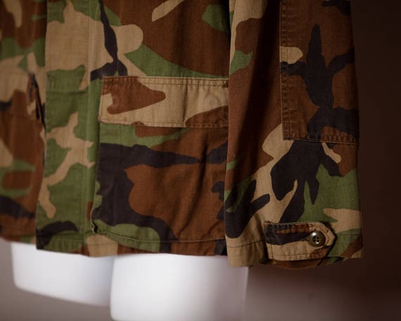 Vintage Camouflage Military Jacket - image 5