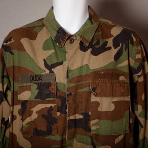 Vintage Camouflage Military Jacket image 3