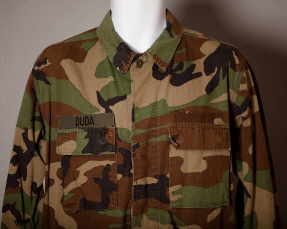 Vintage Camouflage Military Jacket - image 3