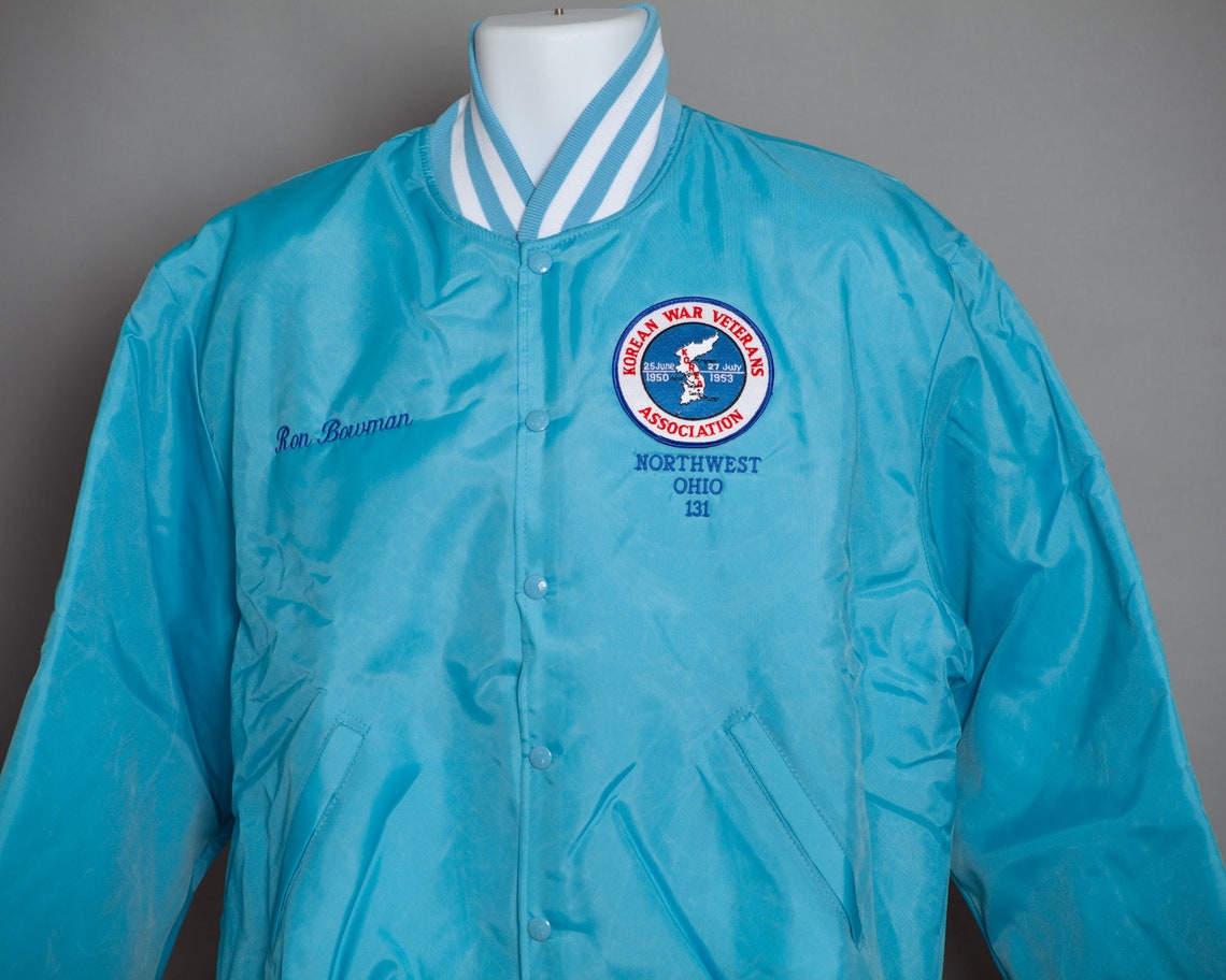 Vintage Light Blue Korean War Veteran NORTHWEST OHIO Jacket Etsy