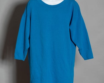 80s Long Wide Neck Sweatshirt - BASSETT WALKER