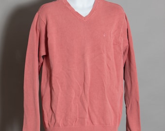 90s IZOD Pink Sweater - M