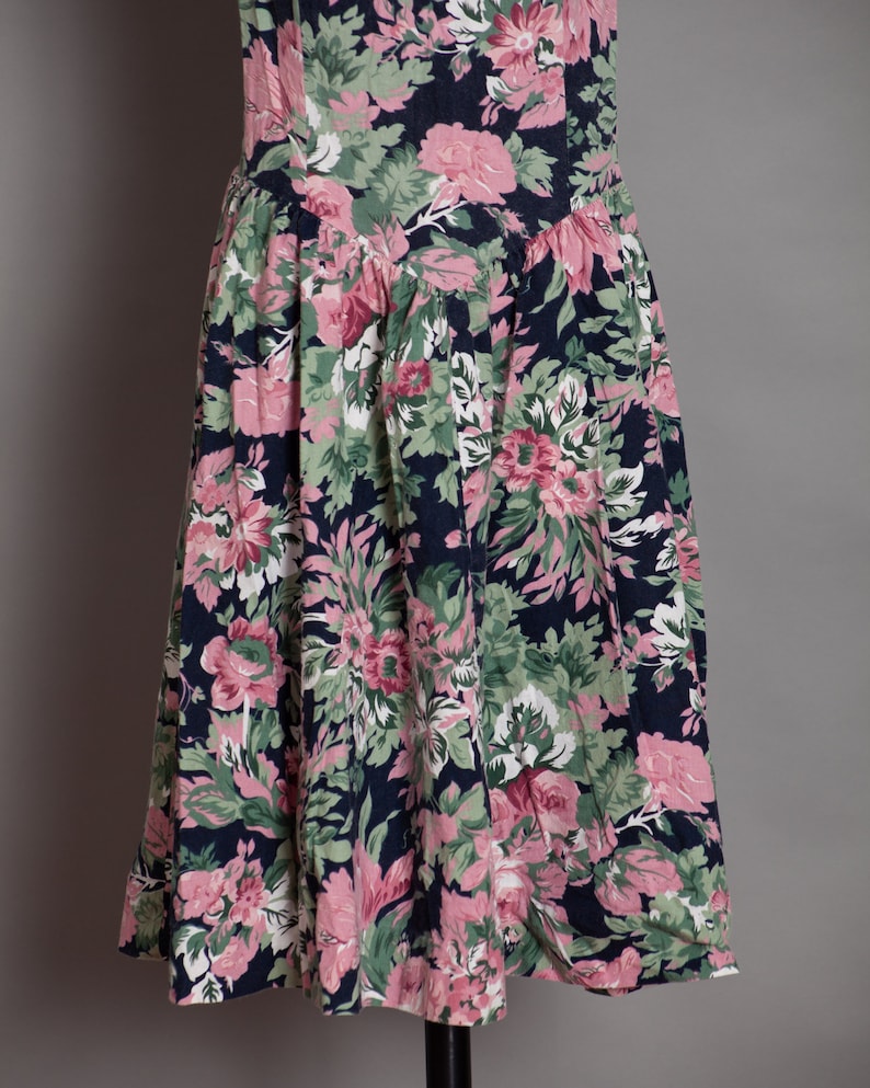 Vintage 80s 90s Floral Dress image 5