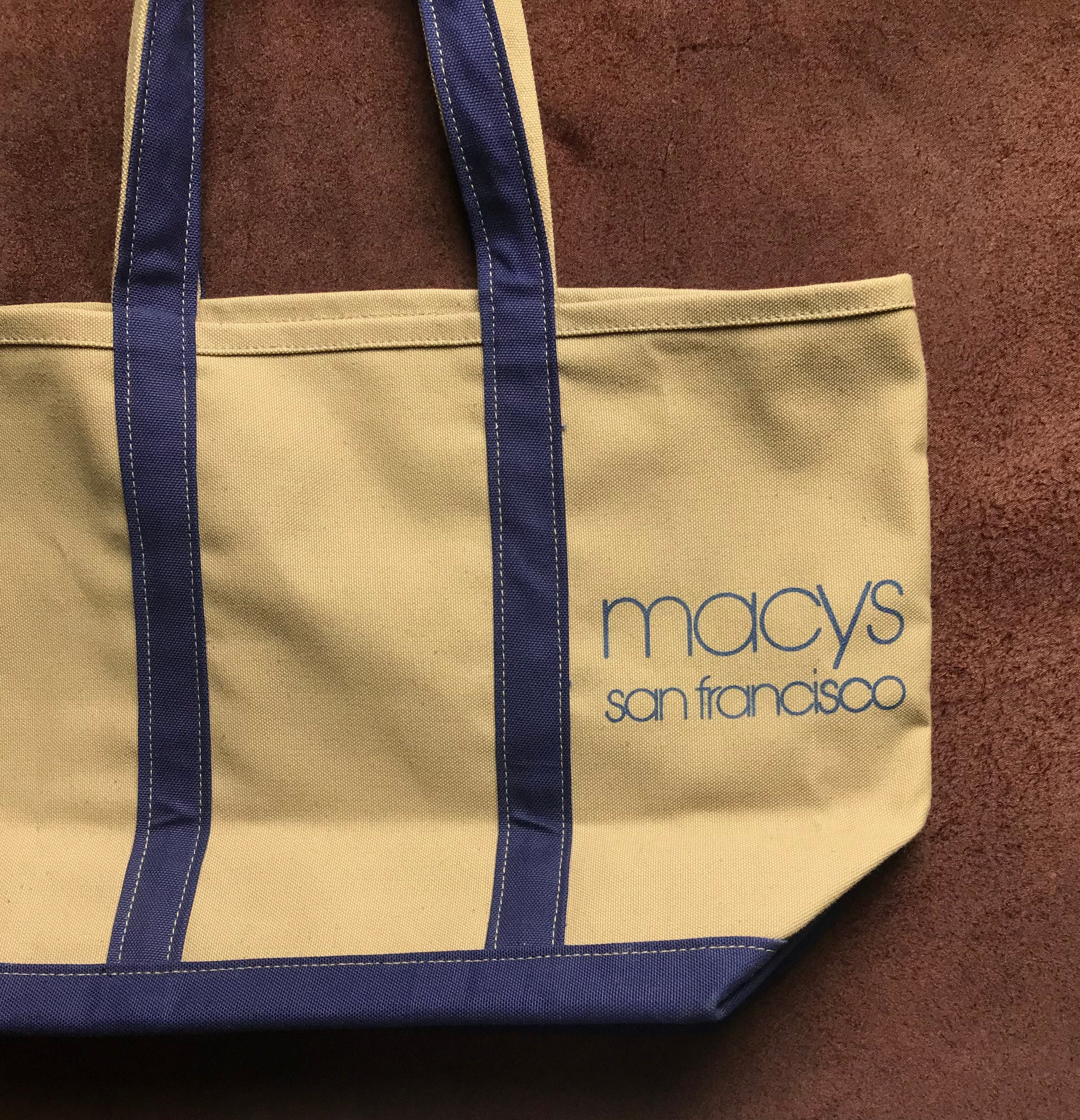 Macy's Shopping Bag purchased in NYC – Ethel Lee Vintage & Art-ELVA