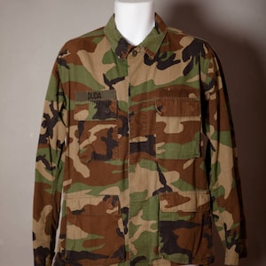 Vintage Camouflage Military Jacket image 1
