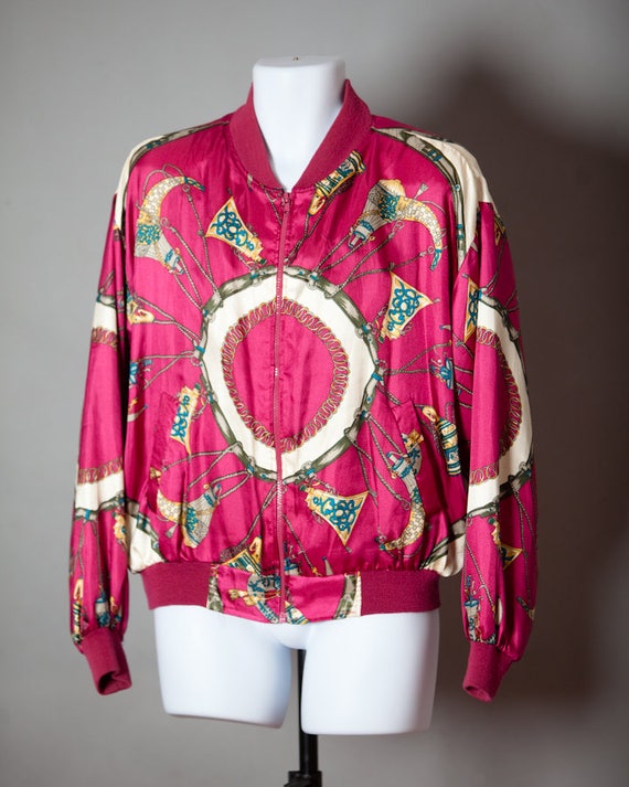Vintage 80s 90s Womens Windbreaker 