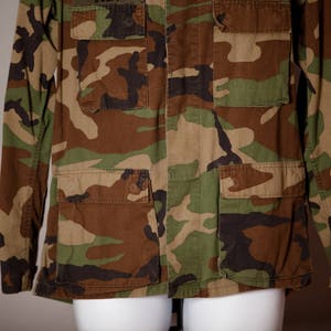 Vintage Camouflage Military Jacket image 4