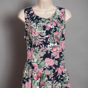 Vintage 80s 90s Floral Dress image 3