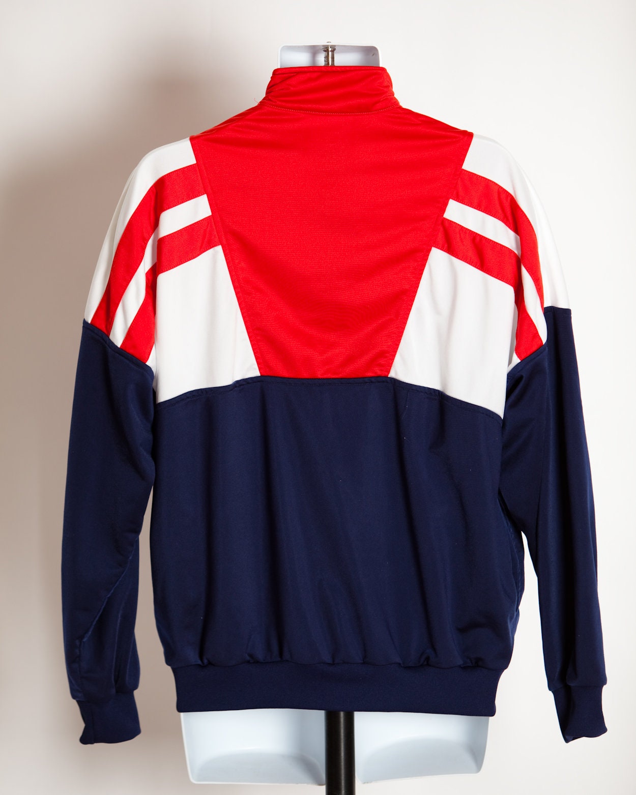 Vintage 90s NIKE Full Zip up Track Jacket Red White Blue Navy - Etsy