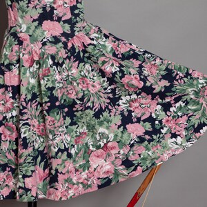 Vintage 80s 90s Floral Dress image 9