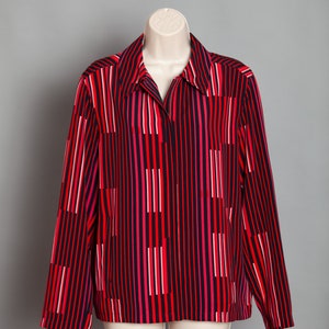 Vintage 1980s Hooper Associates Long Sleeve Button up Collared
