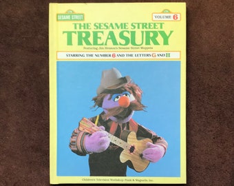 1980s The SESAME STREET TREASURY Volume 6
