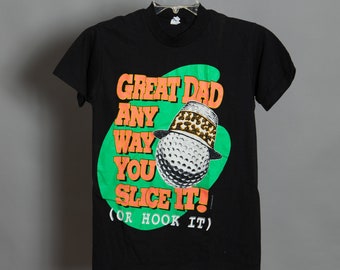 80s 90s Dad Golfing Tshirt