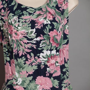 Vintage 80s 90s Floral Dress image 7