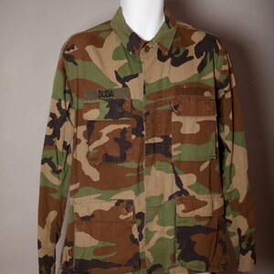 Vintage Camouflage Military Jacket image 2