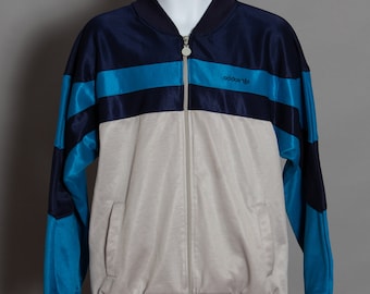 70s 80s Adidas Track Jacket Zip Shirt
