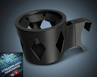 Glovebox Cup Holder for Polestar 2 | Carbon Fiber (PETG)
