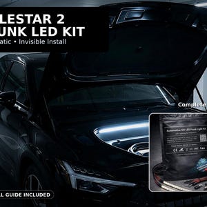 Automatisches Frunk LED Lichtset | Unsichtbare Anbringung | DIY Upgrade | Polarstern 2