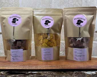 PupPower Pure™ Cube Craze™ Freeze-Dried Dog Treat Variety Pack – 3 Flavor Training Rewards