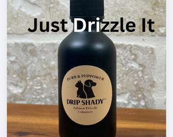 PurrPower™ Salmon Oil for Cats and Dogs – Omega-3 Drizzle Enhancer | Skin and Coat Support | Perfect with Freeze-Dried Toppers